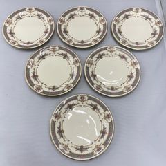 ウェッジウッド オズボーン 20cmプレート 6枚セット 未使用保管品
