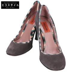MISSONI ミッソーニ スエード ヒールパンプス 38のサムネイル