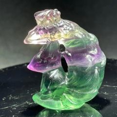 フローライト ヒヨコ 3点セット 天然石 置物 - メルカリ