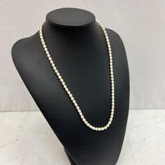 パールネックレス SV 約3.8-4.3mm - メルカリ