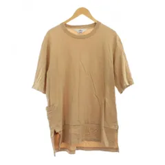 サンシー SUNSEA Tシャツ 3 ベージュ 半袖 切替 ポケット /JPのサムネイル