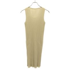 PLEATS PLEASE ISSEY MIYAKE プリーツプリーズ イッセイミヤケ ノースリーブレイヤードプリーツワンピース PP06-JK702 アイボリー 4
