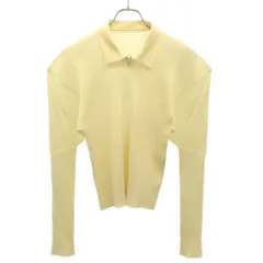 PLEATS PLEASE ISSEY MIYAKE プリーツプリーズ イッセイミヤケ ジップアッププリーツジャケット PP71-JD358 アイボリー 4のサムネイル
