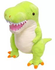 【中古】ぬいぐるみ ティラノサウルス(ライトグリーン) キャンディーカラーでかBIGぬいぐるみ 「恐竜時代」 ラウンドワン限定