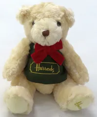 【中古】ぬいぐるみ テディベア(リボン/エプロン) ぬいぐるみ 20cm 「Harrods イヤーベア」のサムネイル