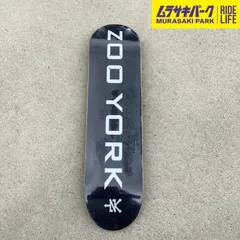 【ムラサキパーク公式】ZOOYORK LOGO DECK 8.0 inch ズーヨーク deckデッキスケボースケートボードSkateboardSKATEBOARDのサムネイル