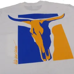 【ワンウォッシュ極美品】90s USA製 マルボロ Tシャツ XL ブルスカル アンビル Marlboro ヴィンテージ ビンテージ シングルステッチ 企業T タバコ 白 0211のサムネイル
