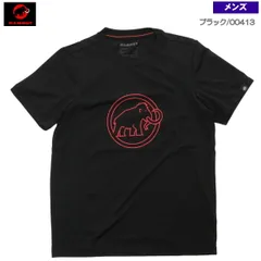 マムート / QDロゴプリントTシャツAFメンズ ブラック[40413] XS(日本S)のサムネイル