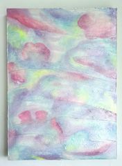 絵画 846 油絵/抽象画風/自然のパターン/S8号 - メルカリ