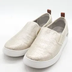 ロックポート スニーカー スリッポン トゥルーフレックス ラメ シューズ 靴 ブランド レディース 24サイズ ゴールド ROCKPORT 【中古】のサムネイル