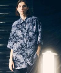 MAISON SPECIAL 花柄 半袖シャツ 黒SixTONESジェシー着用 - メルカリ