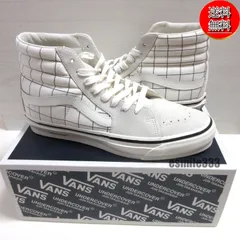 【送料無料★匿名配送★新品★ダンボール梱包】UNDERCOVER(アンダーカバー）x OTW by Vans Sk8-Hi 白/US9/27cm/バンズ/スニーカーのサムネイル