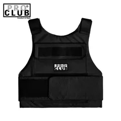 [新品] PRO CLUB/ プロクラブ PLATE CARRIER VEST BLACK　ベスト ブラックのサムネイル