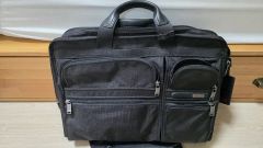 TUMI ビジネスリュック ブラック 263173D4 - メルカリ