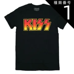 (種類1：Small) Kiss / Classic Logo Tee (Black) - キッス Tシャツのサムネイル