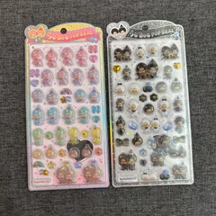 【正規品】カミオジャパン　モンチッチうるちゅるポップシール　カラフル モンチッチのサムネイル