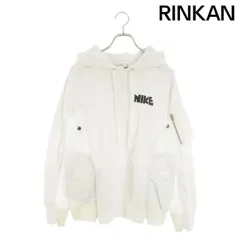 ナイキ ×サカイ Sacai  CW2419-100 ナイロン切替パーカー メンズ XSのサムネイル