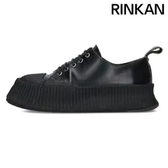 ジルサンダー  JI31522A Vulcanized Sneakers レザープラットフォームスニーカー メンズ 39のサムネイル