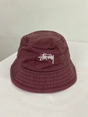 90s stussy バケットハット バケハ 赤 キムタク 野村訓市 - メルカリ