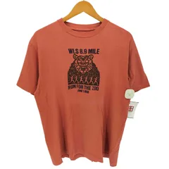 ウエアハウス WAREHOUSE DUBBLE WORKS WLS 8.9 Mile Run For The Zoo プリント Tシャツ メンズ JPN：L のサムネイル