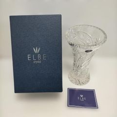 ELBE crystal ボヘミアクリスタル 花瓶 112976-3-003T - メルカリ