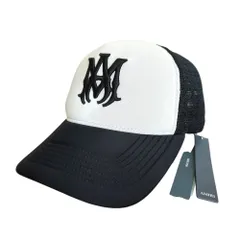AMIRI アミリ MA TWO TONE TRUCKER HAT メッシュ キャップ AMHATR1030 FREE ブラックのサムネイル