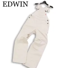 EDWIN エドウィン 通年★ 【GMV003】 デニム オーバーオール サロペット Sz.S レディースのサムネイル