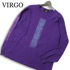 VIRGO ヴァルゴ 通年★ 長袖 プリント ロンTシャツ カットソー Sz.3 メンズのサムネイル