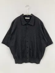 WYM ウィムバイリドム カーディガン/ボレロ S ブラック コットン 無地 ショート丈 半袖 メンズのサムネイル