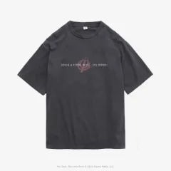 ポリテル HOT Face the Sun 半袖 パープルグレーのサムネイル