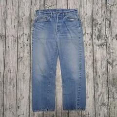 【W34】雰囲気 82年製 赤耳 オリジナル Levi's 501 セルビッチ 黒カン 内股シングル 558 80sのサムネイル