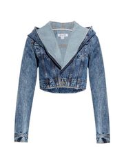 ALAÏA デニムフードジャケット 送料無料