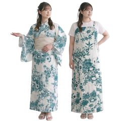 ON NISHIKI] 浴衣 レディース セパレート (ワンピース＋上衣＋ha