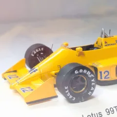 1/43 スパーク ロータスホンダ 99T アイルトン・セナ 1987年 日本GP2位 12号車　Spark LotusHonda99T  Ayrton Senna Japanese GP 2th No.12  Camel  Modelcarsのサムネイル