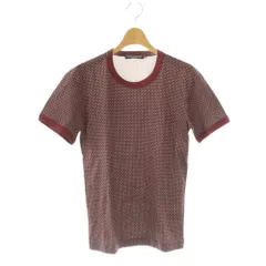 ディー&ジー ドルガバ ドルチェ&ガッバーナ D&G Tシャツ カットソー 半袖 クルーネック 総柄 44 ブラウン マルチカラー /DO ■GY19のサムネイル