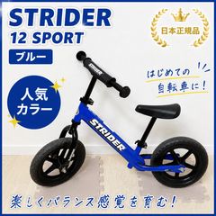 美品 レア 限定色 STRIDER ストライダー スポーツ12 アイスブルー