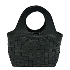 ◆robita ロビタ メッシュレザー ミニ ハンドバッグ 本革 トートバッグ レディースのサムネイル
