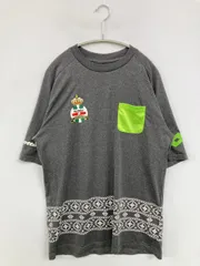 lotto ロット Tシャツ/カットソー XL グレー 前面プリント バックプリント ミドル丈 半端袖 クルーネック(丸首) メンズのサムネイル
