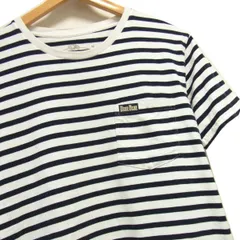 ☆BLUE BLUE×FRUIT OF THE LOOM ポケット Tシャツ ハリラン ボーダー柄 メンズ ハリウッドランチマーケット 聖林公司 半袖　のサムネイル