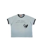 2 뤡코즈 LOVE ストリート リンガーTシャツ スカイブルーのサムネイル