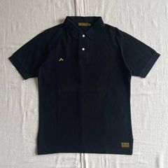 美品✨muta MARINE ポロシャツ 黒 金ロゴ 半袖 1 - メルカリ