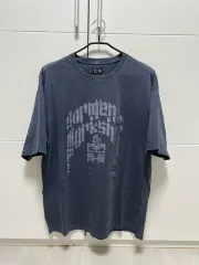 POLYTERU x NOMANUAL Souvenir Official オーバダイド Tシャツ ウォッシュドネイビー Mのサムネイル