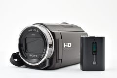 SONY ソニー HDR-CX535 ビデオカメラ ブラック 動作良好 - メルカリ