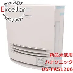 [bn:8] Panasonic　加湿機能付きセラミックファンヒーター DS-FKS1206-C　ベージュのサムネイル