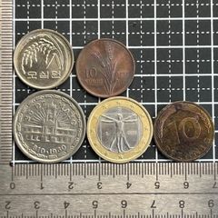 古銭】西ドイツ（ドイツ連邦共和国）1・2・5・10ペニヒ 1951～1981年 4