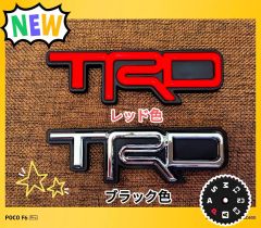 【グリル取付専用！】トヨタ 高品質 TRD SPORTS エンブレム H2
