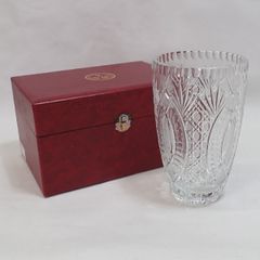 ADERIA CRYSTAL 花器 L R-792 - メルカリ