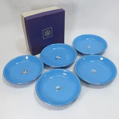 たち吉  ◆たち吉/花もよう　カレー皿（５枚組） PR-26 すまい　雑貨　ギフト ギフト【未使用】 