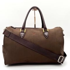 BALENCIAGA 2way ボストンバッグ BBロゴ クロコ型押し カーキ - メルカリ