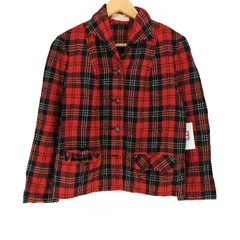 ペンドルトン PENDLETON チェック ウールジャケット レディース UK：14 のサムネイル